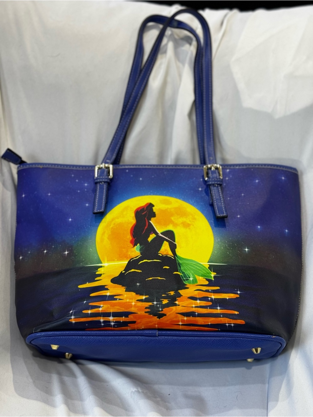 Disney The Little Mermaid large tote bag